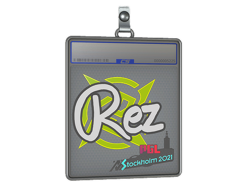 Item Sticker Slab | REZ | Stockholm 2021