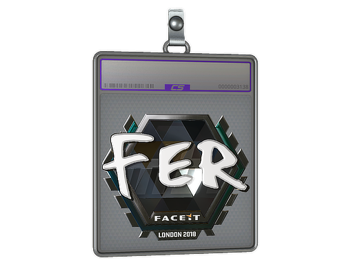 Item Sticker Slab | fer (Foil) | London 2018