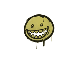 Item Graffiti | Mr. Teeth (Tracer Yellow)