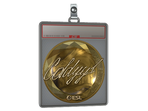 Item Sticker Slab | COLDYY1 (Gold) | Katowice 2019