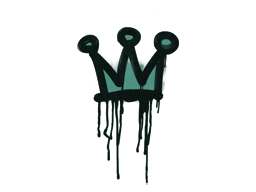 Item Graffiti | Little Crown (Frog Green)