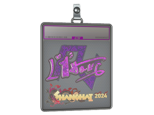 Item Sticker Slab | L1haNg (Holo) | Shanghai 2024