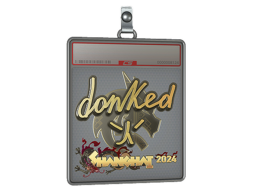 Item Sticker Slab | donk (Gold) | Shanghai 2024