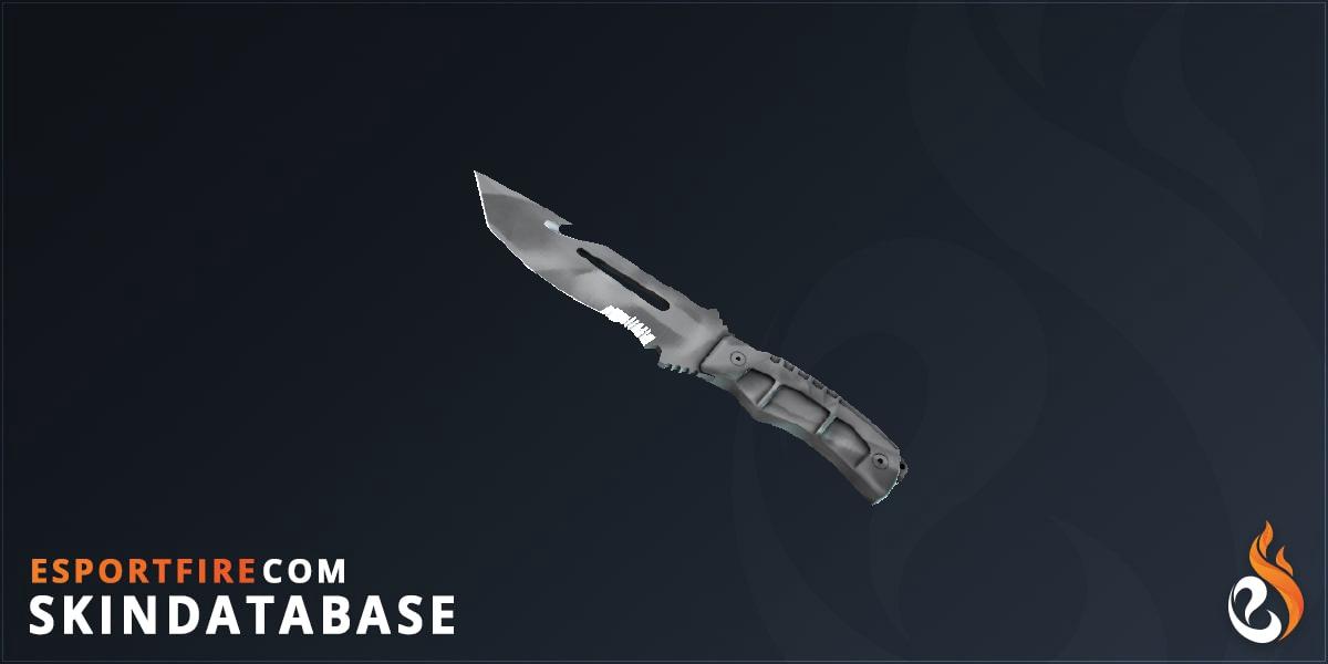 Survival Knife Urban Masked