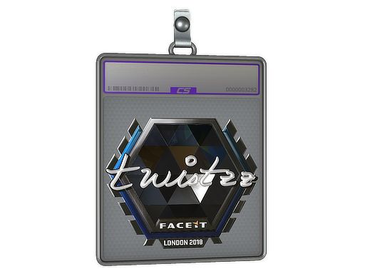 Item Sticker Slab | Twistzz (Foil) | London 2018