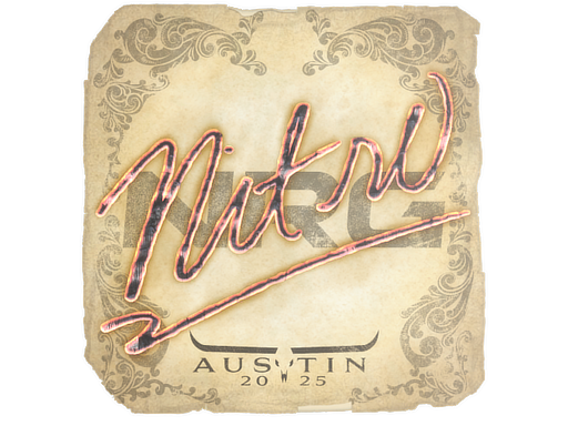 Item Sticker | nitr0 | Austin 2025