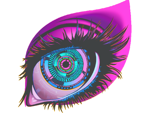 Cosmetic Sticker | Dystopian Gaze (Lenticular) of Craft