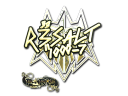 Item Sticker | r3salt (Gold) | Paris 2023