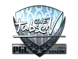 Item Sticker | tabseN (Foil) | Krakow 2017