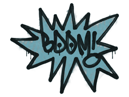 Item Graffiti | BOOM (Wire Blue)