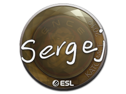 Item Sticker | sergej | Katowice 2019
