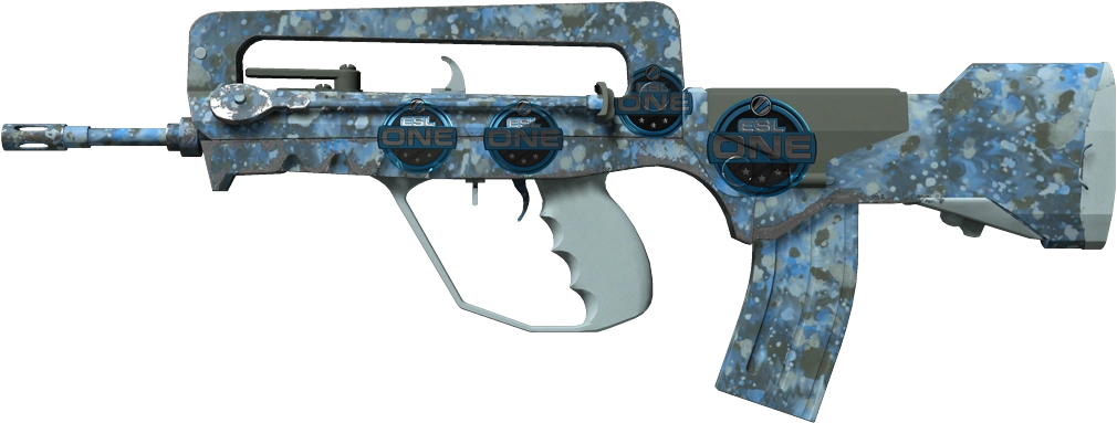 Item FAMAS | Cyanospatter