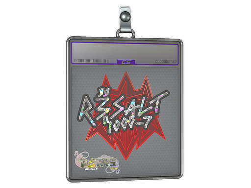 Item Sticker Slab | r3salt (Glitter) | Paris 2023