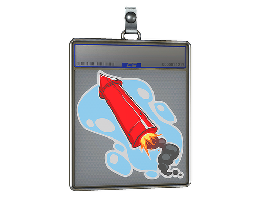 Item Sticker Slab | Big Red Rocket