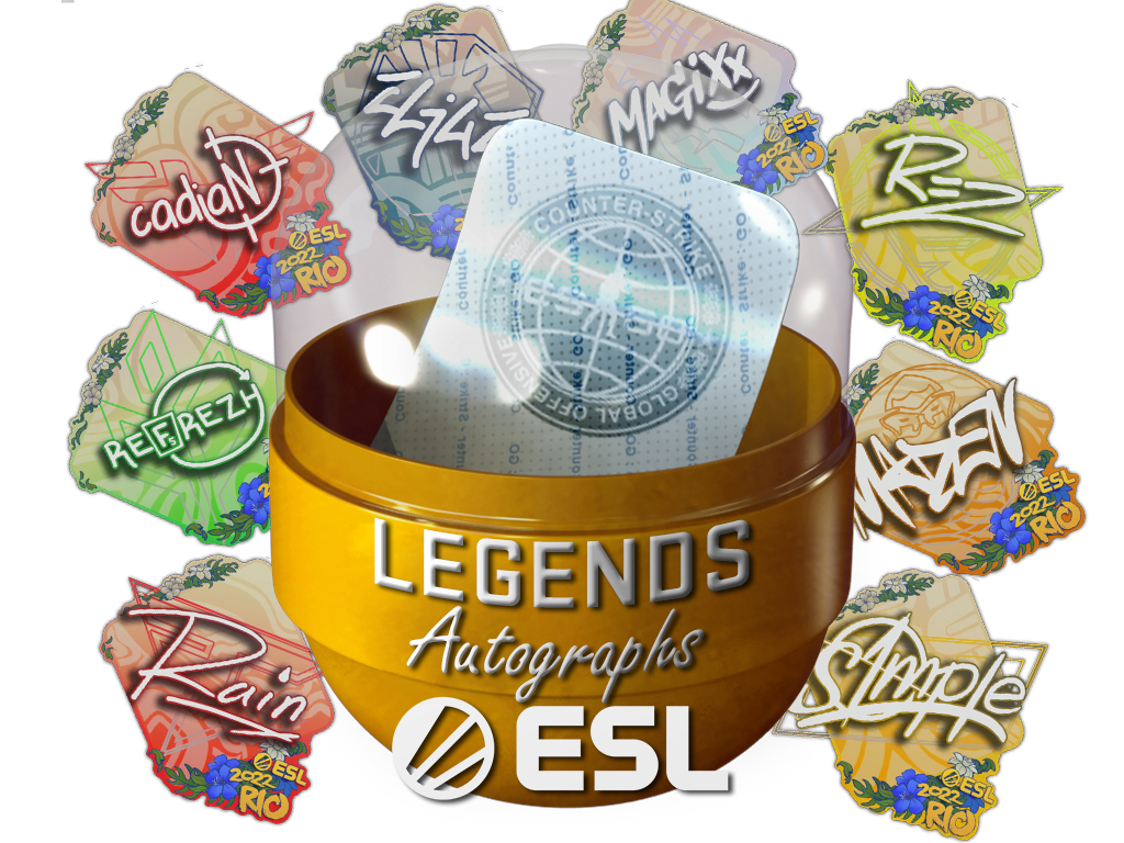 Item Rio 2022 Legends Autograph Capsule