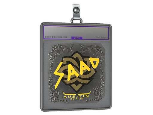 Item Sticker Slab | saadzin (Foil) | Austin 2025