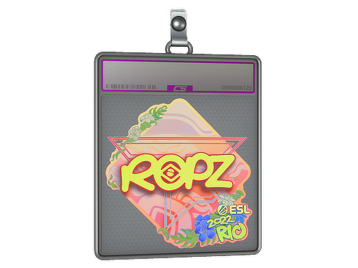 Item Sticker Slab | ropz (Holo) | Rio 2022