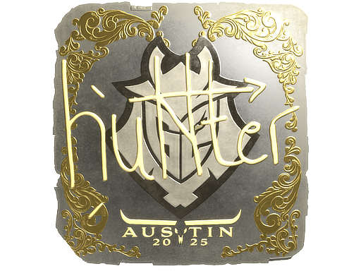 Item Sticker | huNter- (Gold) | Austin 2025