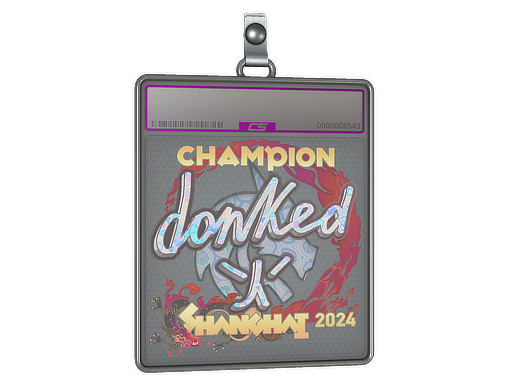 Item Sticker Slab | donk (Holo, Champion) | Shanghai 2024