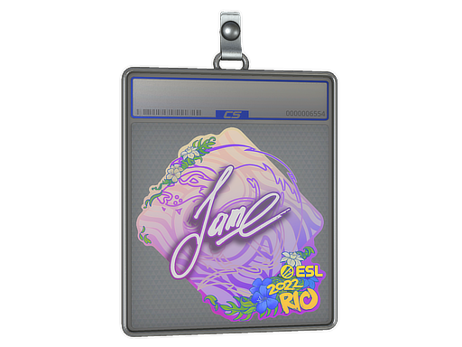 Item Sticker Slab | Jame | Rio 2022