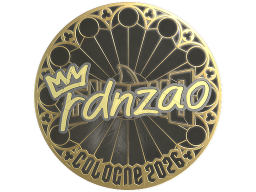 Item Sticker | rdnzao (Gold) | Cologne 2026