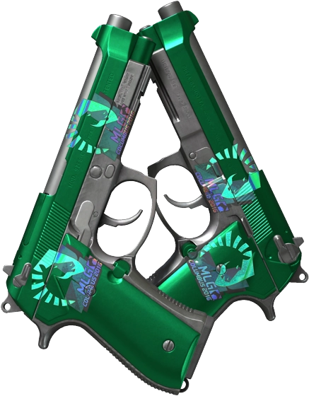 Item Dual Berettas | Emerald