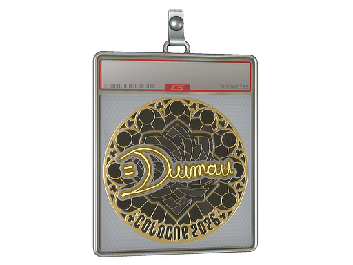 Item Sticker Slab | dumau (Gold) | Cologne 2026