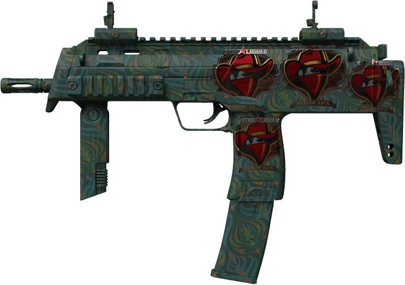 Item MP7 | Teal Blossom