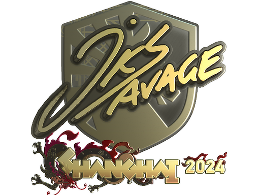 Item Sticker | jks (Gold) | Shanghai 2024