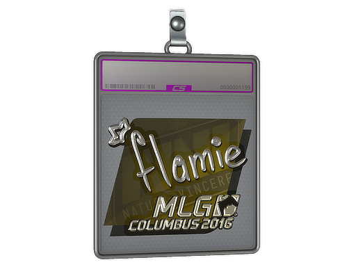 Item Sticker Slab | flamie (Foil) | MLG Columbus 2016