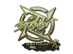 Item Sticker | Brollan (Gold) | Antwerp 2022