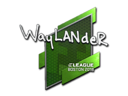 Item Sticker | wayLander | Boston 2018