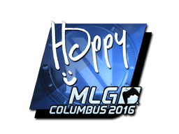 Item Sticker | Happy (Foil) | MLG Columbus 2016