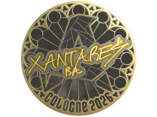 Item Sticker | XANTARES (Gold) | Cologne 2026