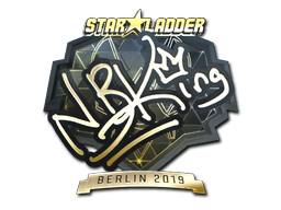 Item Sticker | NBK- (Gold) | Berlin 2019