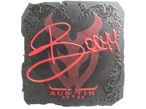 Item Sticker | bodyy (Foil) | Austin 2025