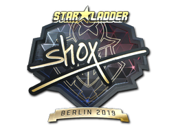 Item Sticker | shox (Gold) | Berlin 2019