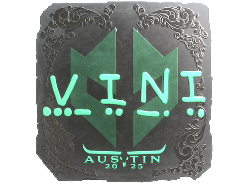 Item Sticker | VINI (Foil) | Austin 2025