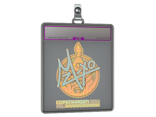 Item Sticker Slab | mzinho (Holo) | Copenhagen 2024
