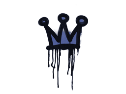 Item Graffiti | Little Crown (SWAT Blue)