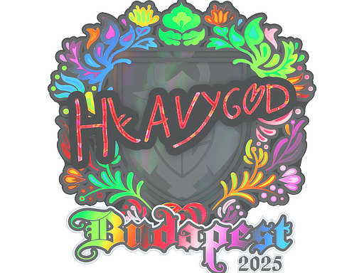 Item Sticker | Heavygod (Holo) | Budapest 2025