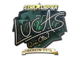 Cosmetic Sticker | LUCAS1 (Gold) | Berlin 2019 of Craft