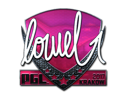Cosmetic Sticker | loWel (Foil) | Krakow 2017 of Craft