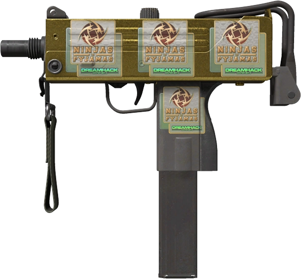Item MAC-10 | Gold Brick