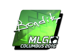Item Sticker | bondik (Foil) | MLG Columbus 2016