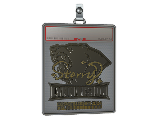 Item Sticker Slab | Starry (Gold) | Copenhagen 2024