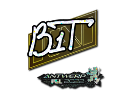 Item Sticker | b1t (Glitter) | Antwerp 2022