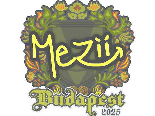 Item Sticker | mezii | Budapest 2025