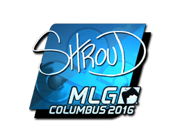 Item Sticker | shroud (Foil) | MLG Columbus 2016