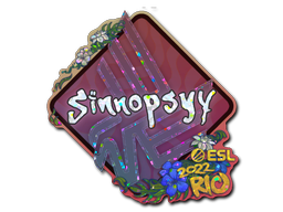 Item Sticker | sinnopsyy (Glitter) | Rio 2022